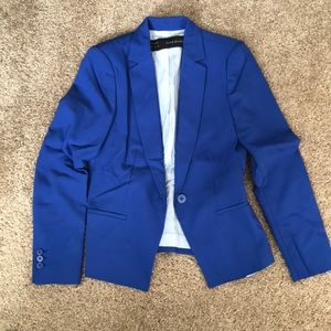 Zara Basic blue jacket SZ 6 / M